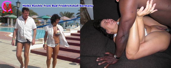 Heike Raichle from Bad Friedrichshall Germany fucking black